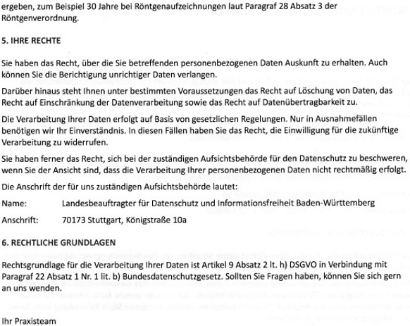 Datenschutz