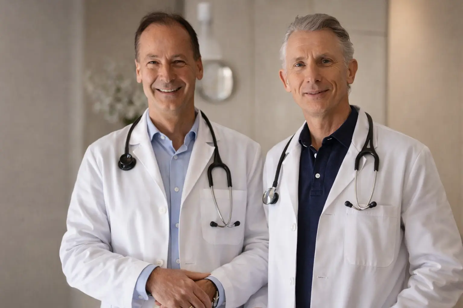 Dr. Thomas Freier und Dr. Björn Wachter